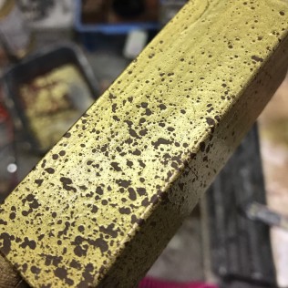 真鍮古美色エイジング塗装 真鍮古美色エイジング塗装