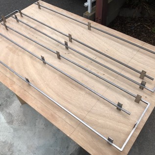 BEFORE 01 真鍮古美色エイジング塗装施工前の状態