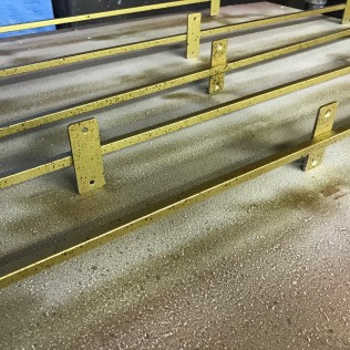 AFTER 01 真鍮古美色エイジング塗装施工後