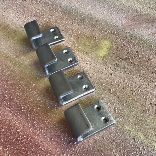 BEFORE 02 真鍮古美色エイジング塗装施工前1