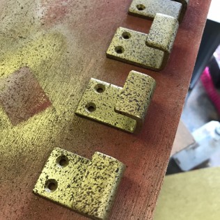 AFTER 02 真鍮古美色エイジング塗装施工後2