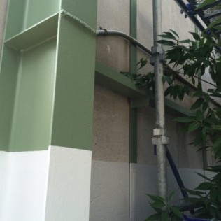 BEFORE 01 鉄骨 エイジング塗装施工前