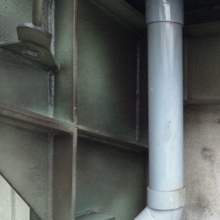 AFTER 03 鉄骨 エイジング塗装施工後