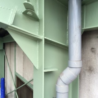 BEFORE 03 鉄骨 エイジング塗装施工前