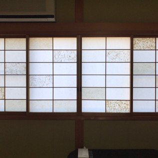 和紙のアレンジ 02